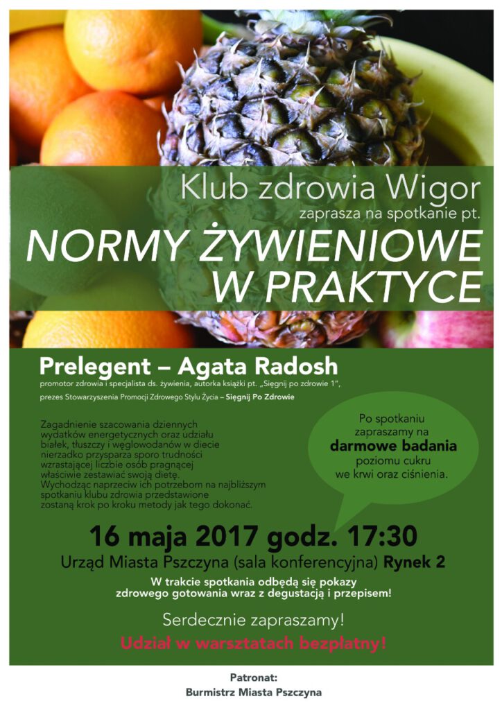 normy żywieniowe