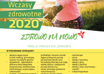 Nowe terminy wczasów zdrowotnych Zdrowo Na Nowo