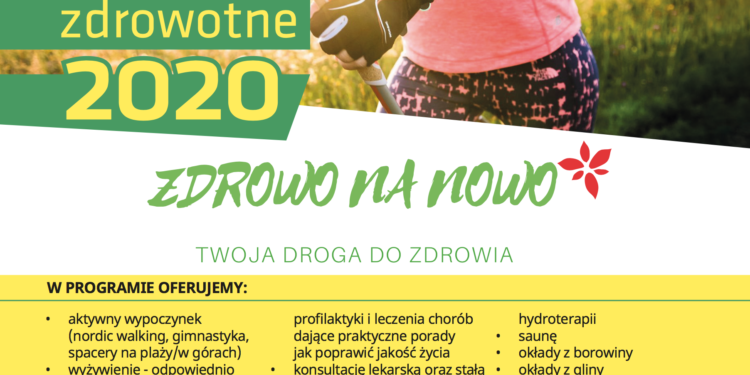 Nowe terminy wczasów zdrowotnych Zdrowo Na&nbsp;Nowo